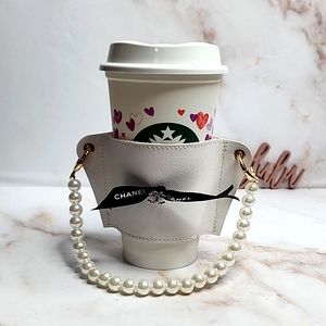 Coffee Sleeve authentic Chanel logo